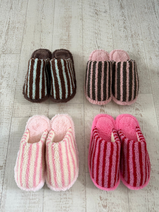 Stripe Slippers