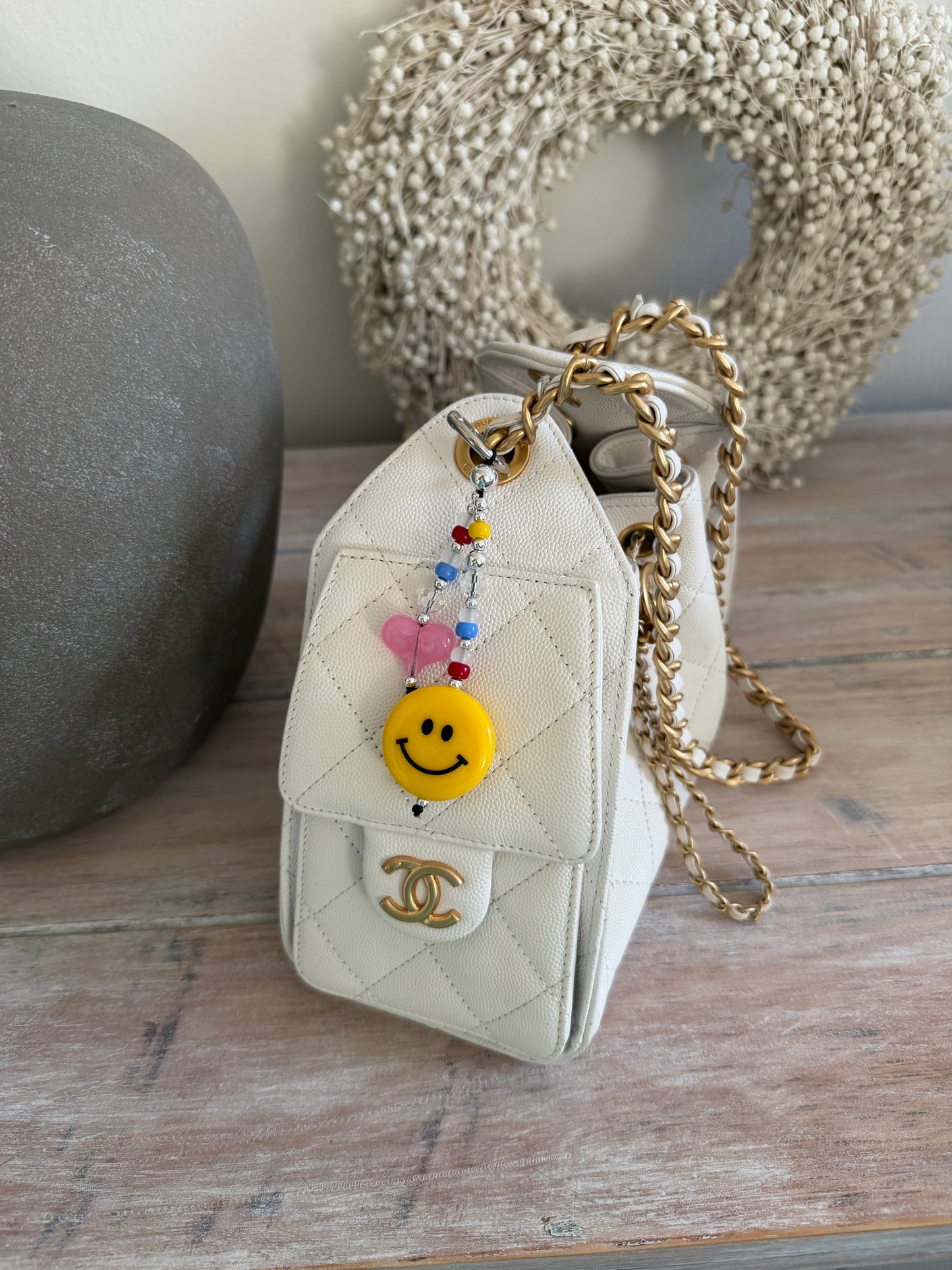 Happy face Charm