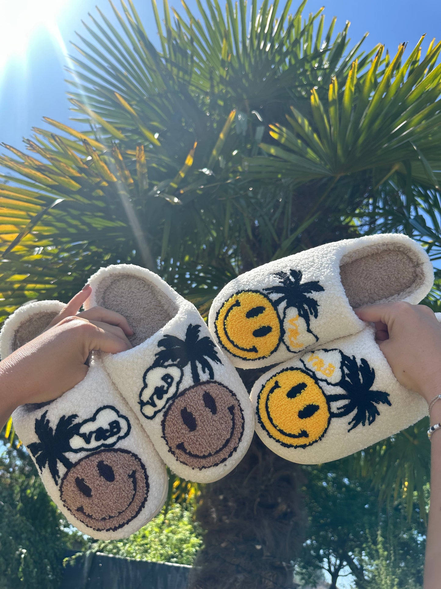 Butter yellow palms