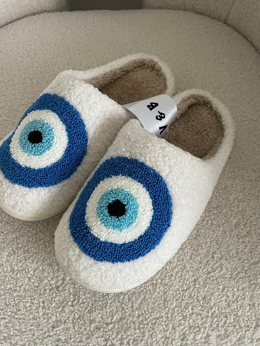 Evil Eye Slippers