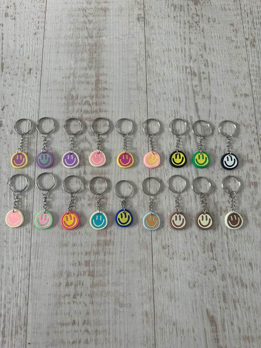 Smiley Key Ring