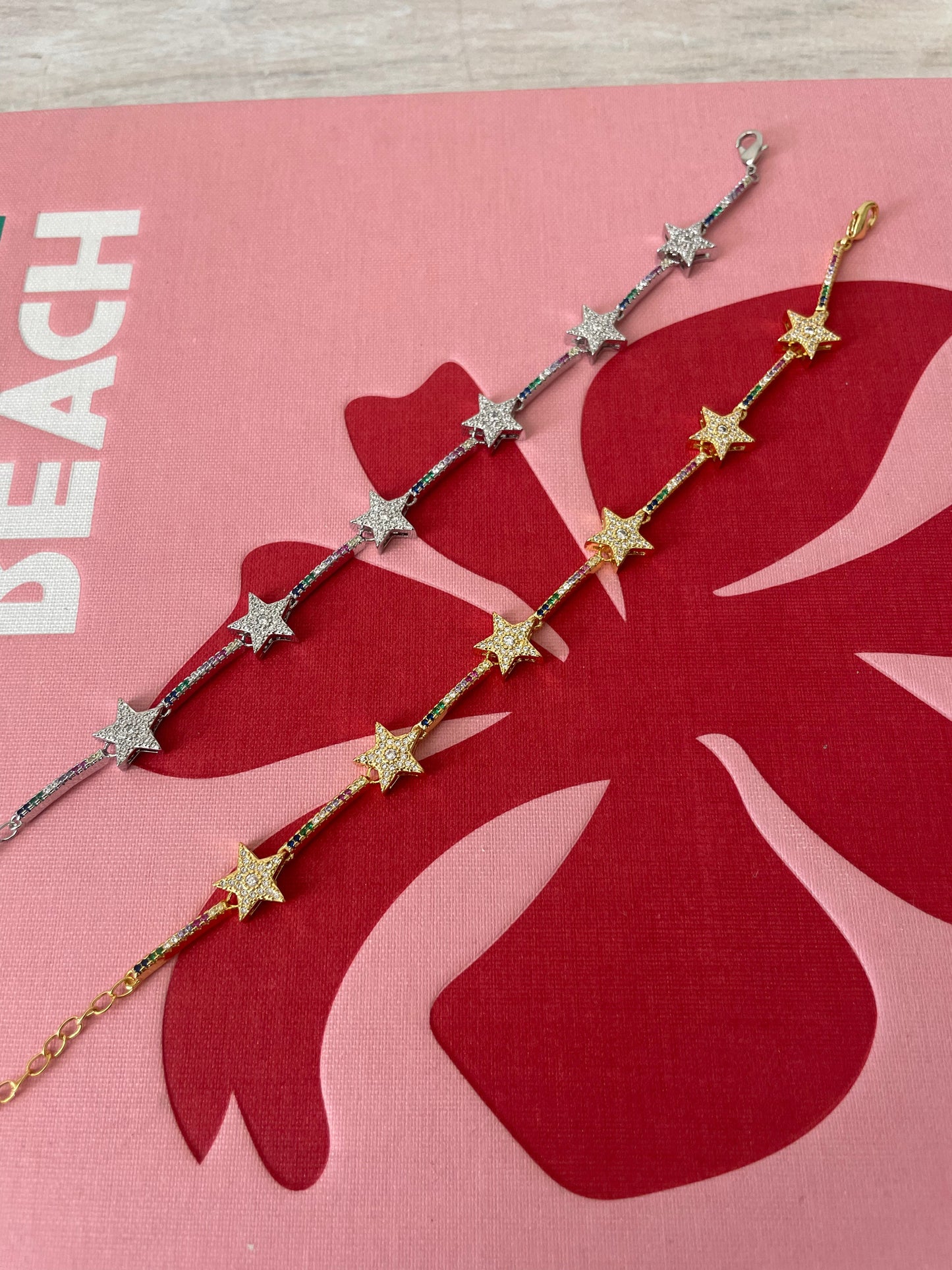 Rainbow Star Bracelet