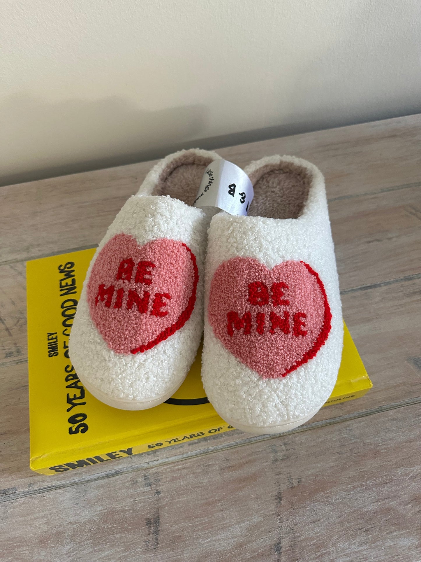 Be Mine Heart Slippers