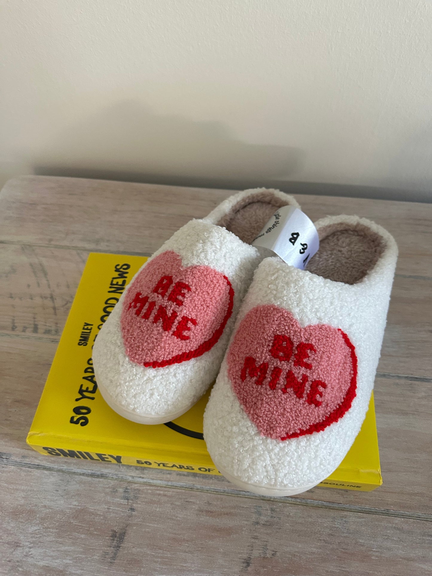 Be Mine Heart Slippers