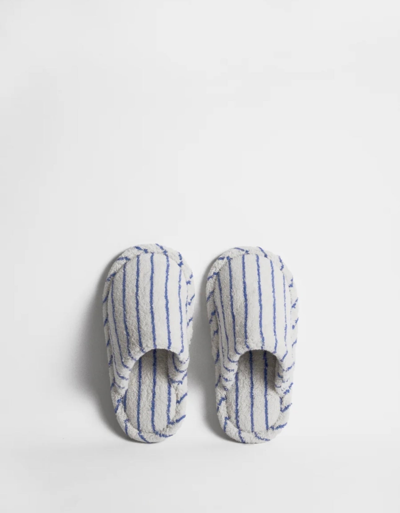 Stripe Towelling Slippers