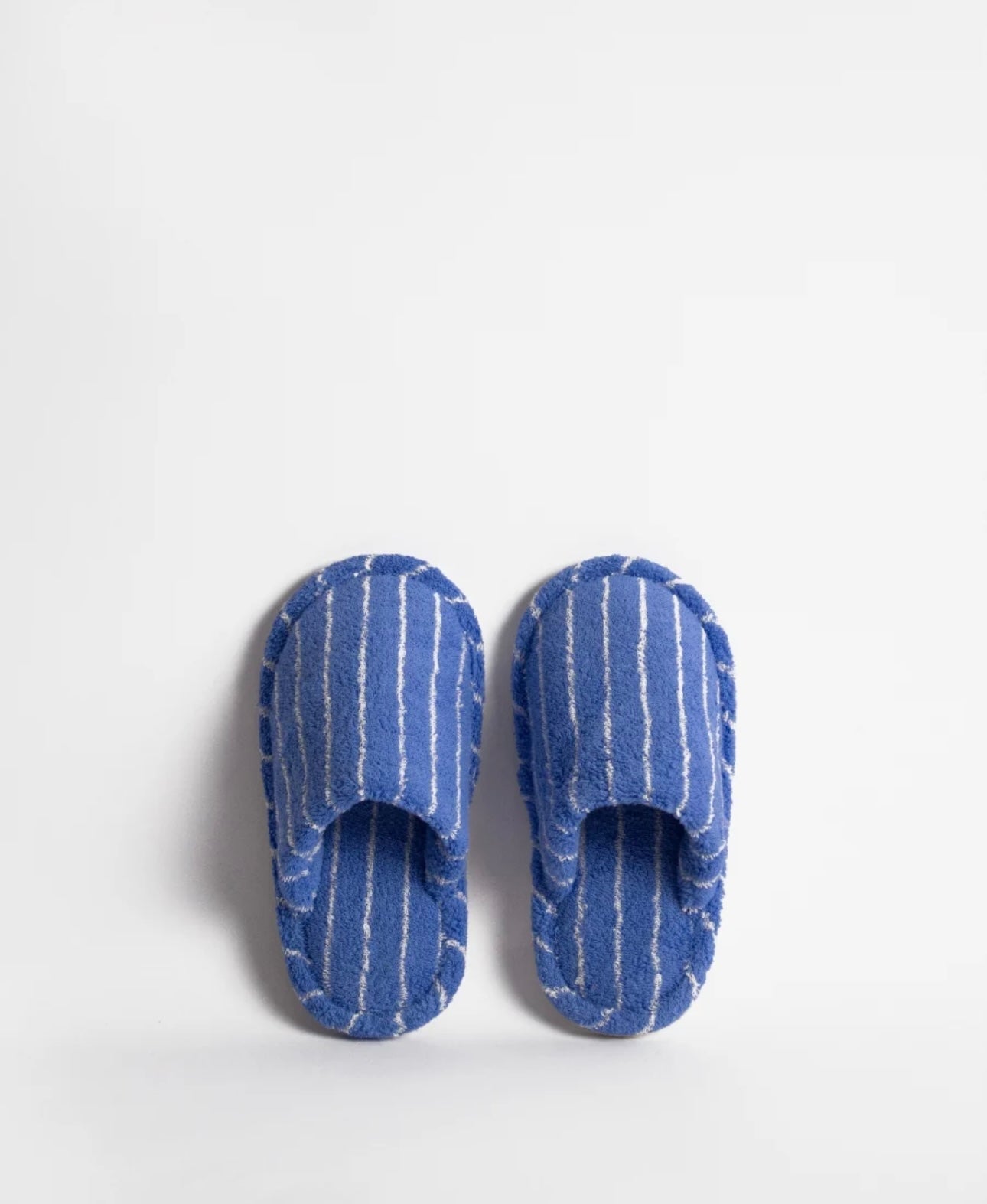 Stripe Towelling Slippers