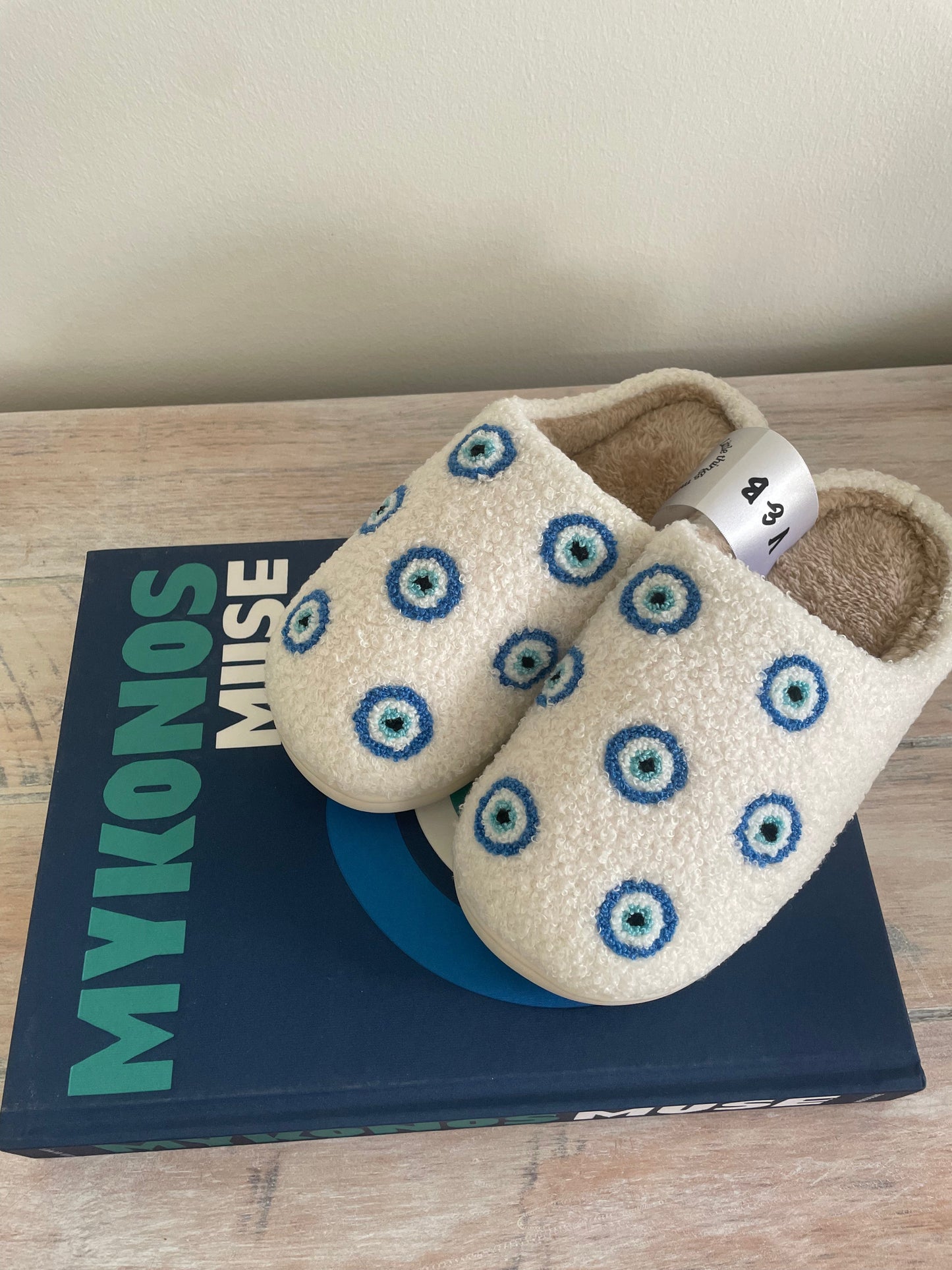 Mini Evil eye Slipper
