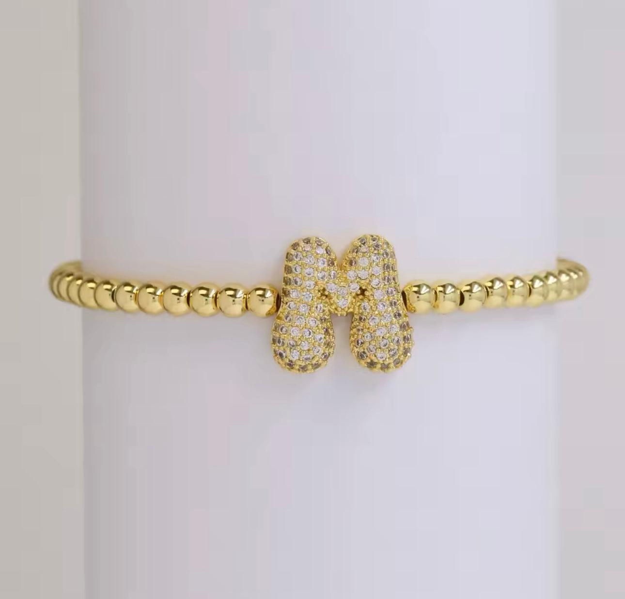 Jumbo Initial Bracelet