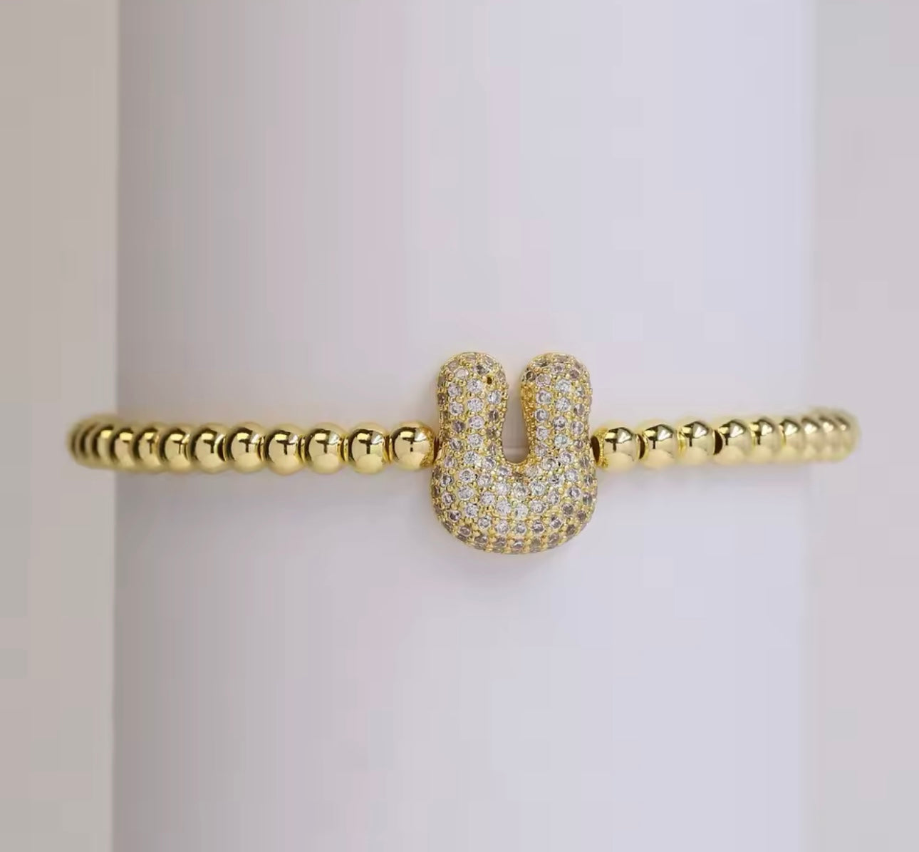 Jumbo Initial Bracelet