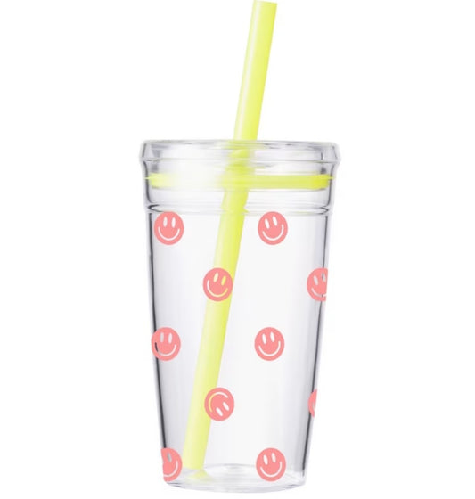 Smiley Face Tumbler