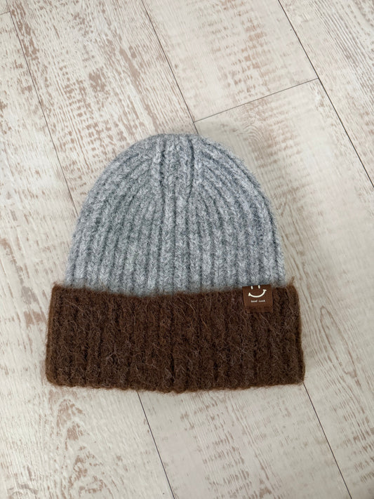 Mohair Smiley Beanie