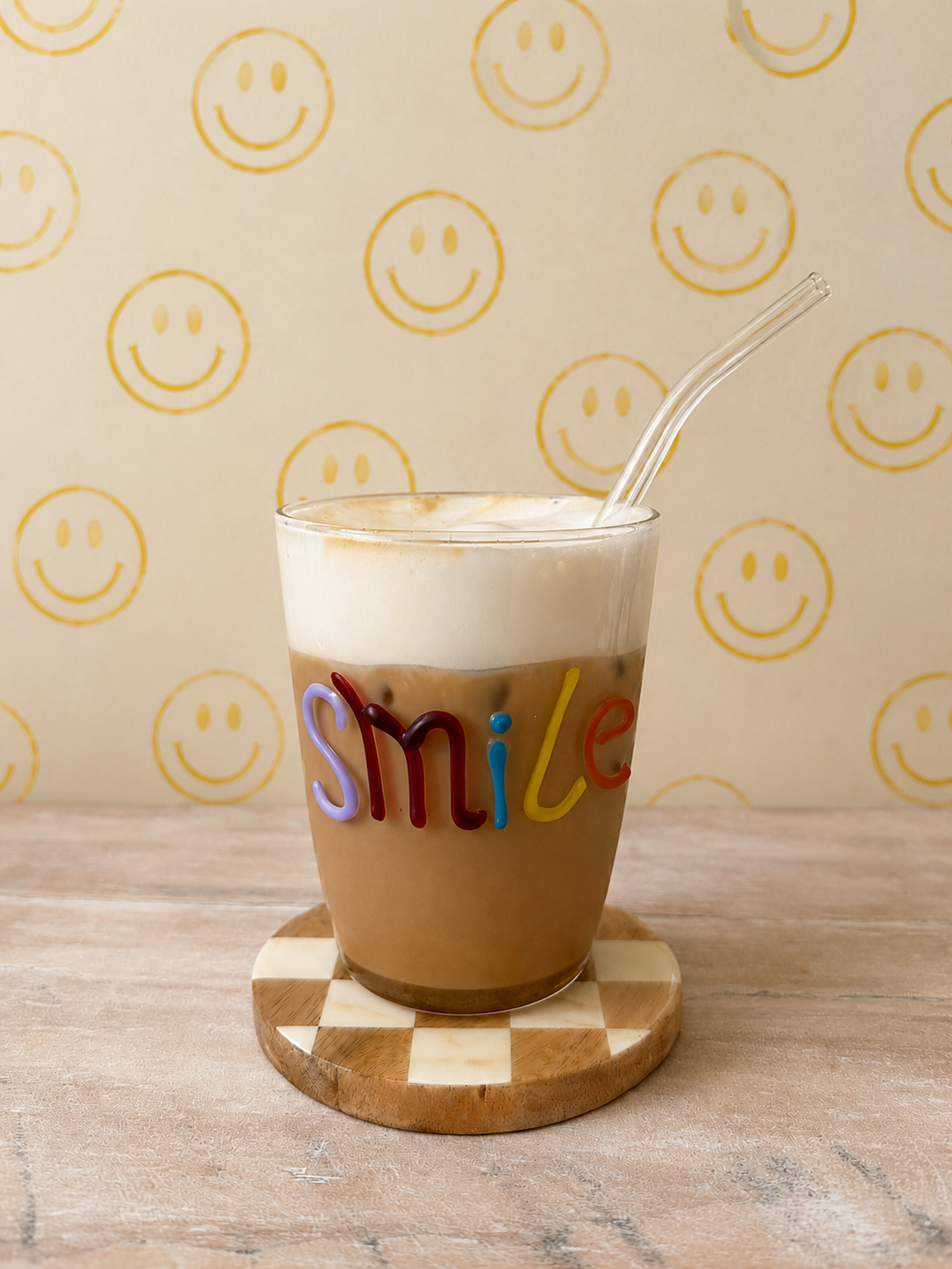 Smile Glass cup