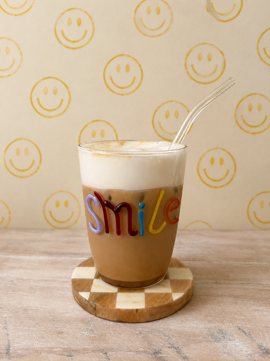 Smile Glass cup